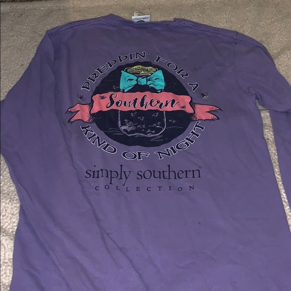 Long sleeve simply southern tee